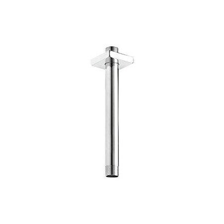Keeney Mfg Square 8" Ceiling Shower Arm and Flange, Polished Chrome FCDEC0006
